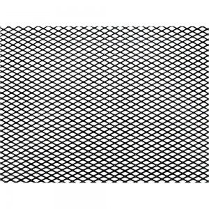 Облицовка радиатора DolleX, алюминий, 120 х 30 см, черная, ячейки 10 х 5,5 мм, DKS-130
