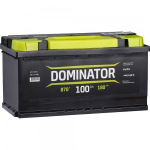 Аккумулятор DOMINATOR 6 СТ 100 Ач 1 L, 870 А ССА, 600119060