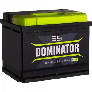 Аккумулятор DOMINATOR 6 СТ 65 Ач 0 LR, 630 А ССА, 565108060
