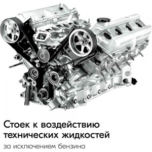 Автомобильный нейтральный высокотемпературный герметик DONEWELL силиконовый, 64 гр, белый DGT-114