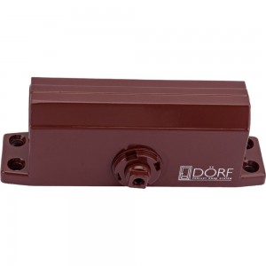 Дверной доводчик DORF 45 кг, коричневый L8222_brown