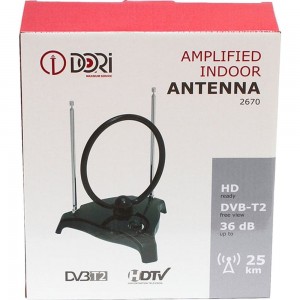 Комнатная TV антенна DORI AV 2670 45588