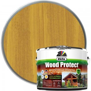Пропитка для защиты древесины Dufa Wood Protect сосна 10 л МП000015774