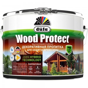 Пропитка для защиты древесины Dufa Wood Protect сосна 10 л МП000015774