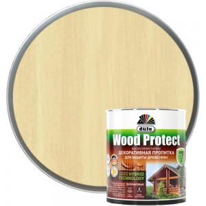 Пропитка для защиты древесины Dufa Wood Protect МП000015760
