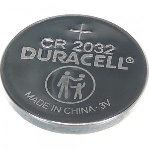 Литиевые батарейки Duracell CR2032-2BL 2 штуки в блистере Б0037273