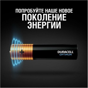 Батарейки Duracell Optimum щелочные, размера ААА, 12 шт., Б0056029