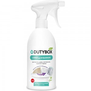 Эко-спрей для ванны DUTYBOX очиститель керамики и сантехники, 500 мл db-1212