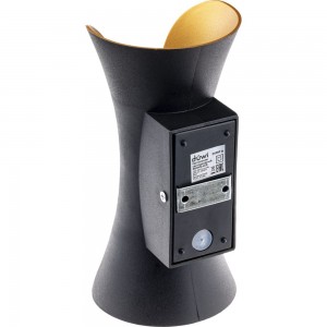 Настенный накладной светильник duwi NUOVO LED 6Вт ABS пластик 3000К IP 54 черный 2 луча 24786 3