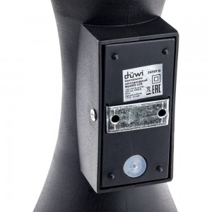 Настенный накладной светильник duwi NUOVO LED 6Вт ABS пластик 3000К IP 54 черный 2 луча 24786 3