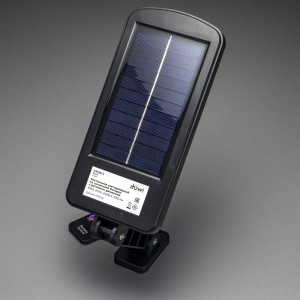 Светодиодный светильник duwi Solar LED PRO на солнечных батареях 3 режима освещения ДУ 20 Вт 6500К 450Лм IP65 с датчиком движения и фотосенсором черный 24290 5