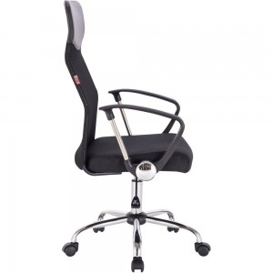 Кресло Easy Chair BNSpEChair-588 TPU сетка/ткань/кожзам черный, хром 1114736