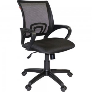 Кресло Easy Chair VTEChair-304 TC Net ткань черн/сетка черн, пластик 329252