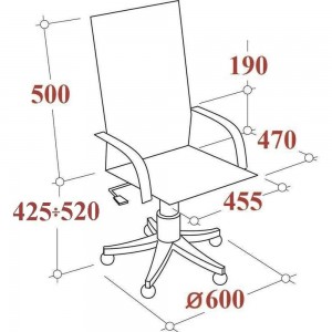 Кресло Easy Chair VTEChair-304 LT TC Net ткань черный/сетка серый, пластик 1125791