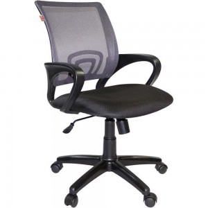 Кресло Easy Chair VTEChair-304 TC Net ткань черная/сетка серая, пластик 498865