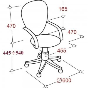 Кресло Easy Chair VTEChair-304 TC Net ткань черная/сетка серая, пластик 498865