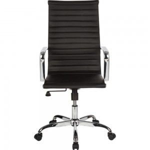 Кресло для руководителя Easy Chair 711 TPU черное, искусственная кожа, металл 1127793