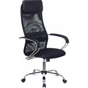 Кресло Easy Chair VB_EChair-655 SL, BL TTW сетка, ткань, черный хром 1416833