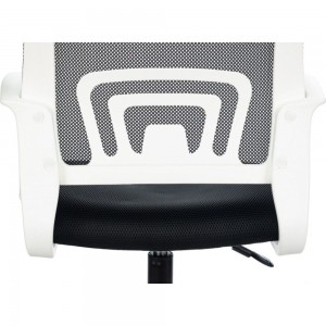 Кресло Easy Chair vb_echair-396w lt сетка/ткань черный пластик белый 1776392
