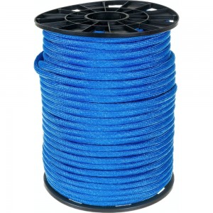 Плетеная веревка ЭБИС п/п 12 мм 100 м синяя 186