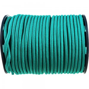 Плетеная веревка ЭБИС п/п 12 мм 100 м зеленая 188