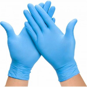Нитриловые перчатки EcoLat Ocean blue 100 шт./уп. размер S, 3035/S