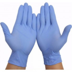 Нитриловые перчатки EcoLat сиреневые, 10 шт./уп., размер XL 73037/XL