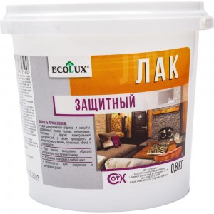 Защитный лак ECOLUX 0.8 кг 4607133682590