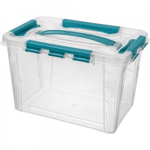 Универсальный ящик для хранения Econova Grand Box с замками и ручкой, 6,65 л 433200202
