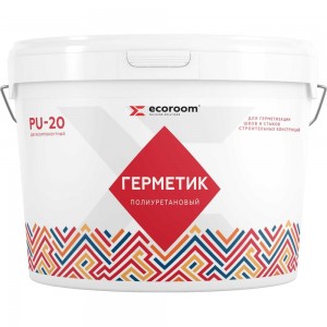 Полиуретановый герметик ECOROOM 2K, 12.5 кг E-PUгерм-12524/12.5