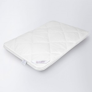 Стеганое одеяло Ecotex Коттон облегченное, хлопок, 1.5 спальное ОКО1