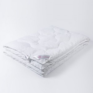 Стеганое одеяло Ecotex Лебяжий пух Премиум всесезонное, наполнитель искусственный лебяжий пух DownFill, 2 спальное, 172x205 ОЛС2