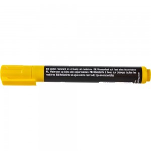 Перманентный маркер, желтый, клиновидный наконечник 1.5-3мм Edding E-330-5