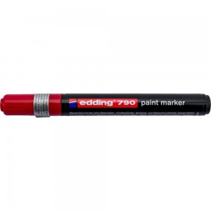 Декоративный маркер Edding красный, 2-3мм E-790#2