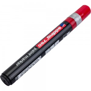 Декоративный маркер Edding красный, 2-3мм E-790#2