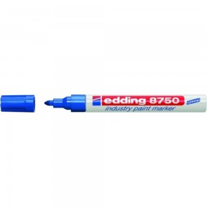 Маркер для промышленной графики 2-4мм, синий Edding E-8750#3