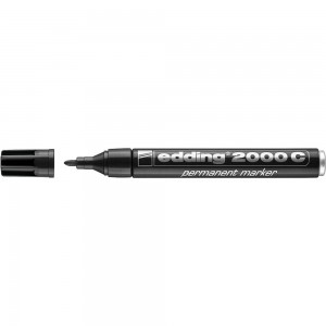 Перманентный маркер для надписей и рисования Edding 1,5-3 мм Черный, E-2000C/1