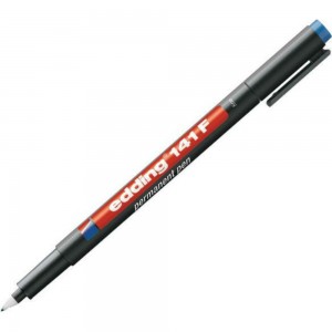 Перманентный маркер для глянцевых поверхностей Edding E-141/3 F синий, 0.6 мм 537632