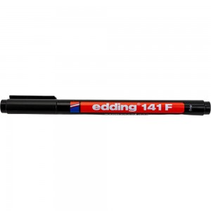 Перманентный маркер для глянцевых поверхностей Edding E-141/1 F черный 0.6 мм 537631