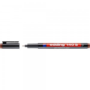 Перманентный маркер для проекторных пленок EDDING круглый наконечник, 0.3 мм, коричневый E-140#7 1183496