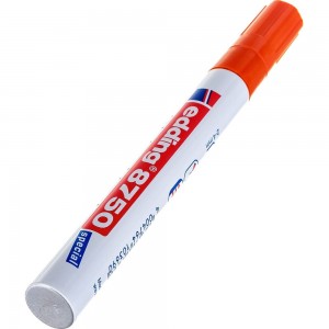 Промышленный лаковый маркер для жирной и пыльной поверхности EDDING 2-4 мм, оранжевый E-8750#6