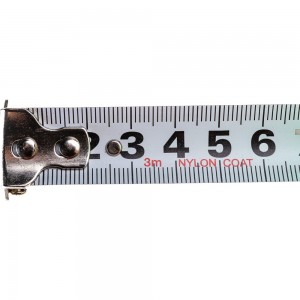 Рулетка 3м/19 мм с магнитом, автостопом, лентой нейлон EFFECTA Nylon 580319