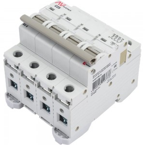 Автоматический выключатель EKF AVERES AV-6, 4P, 25A, C, 6kA, SQ mcb6-4-25C-av