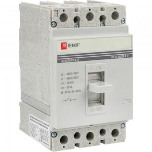 Выключатель нагрузки EKF PROxima ВН-99, 250/250А, 3P, SQ sl99-250-250