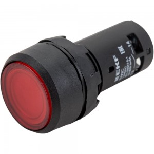 Кнопка с подсветкой EKF SW2C-10D PROxima 24В красная NO SQsw2c-md-r-24
