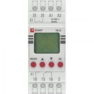 Многофункциональный электронный таймер EKF PROxima ТМ-24 SQ tm-24