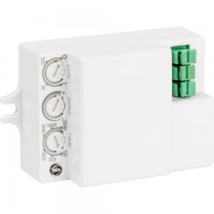 Микроволновый датчик движения EKF MW-706 белый 1200Вт, IP20 dd-mw-706
