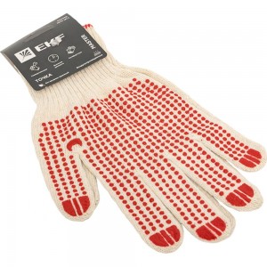 Рабочие перчатки EKF Master ТОЧКА с ПВХ-покрытием 10 класс, 9 размер pe10ct-9-mas