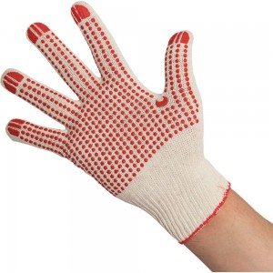 Рабочие перчатки EKF Master ТОЧКА с ПВХ-покрытием 10 класс, 9 размер pe10ct-9-mas
