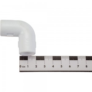 Соединительный угол EKF 90, для трубы 16 мм упак. (5 шт) белый -Plast ug-t-16w-r
